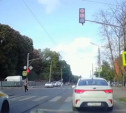 В Туле водитель устроил «фальстарт» на светофоре
