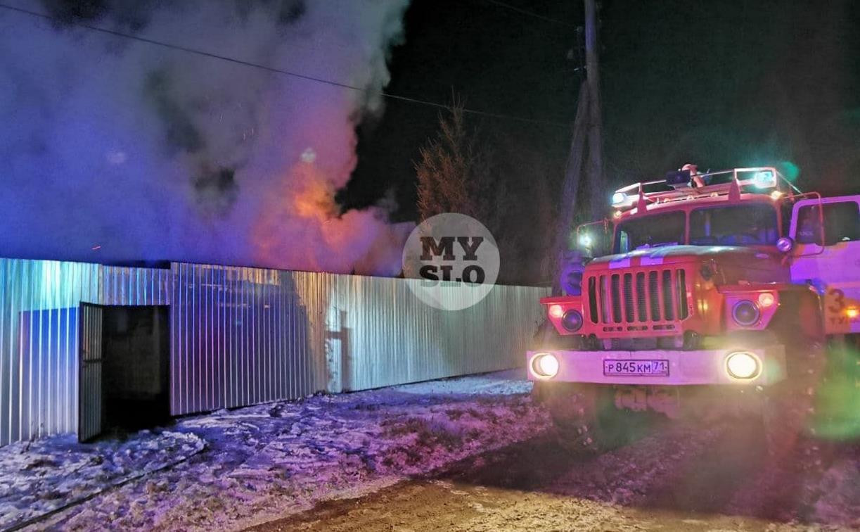 В Туле в пожаре на Зеленстрое погиб человек