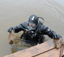 Водолазы МЧС очищают дно тульских водоемов к летнему сезону
