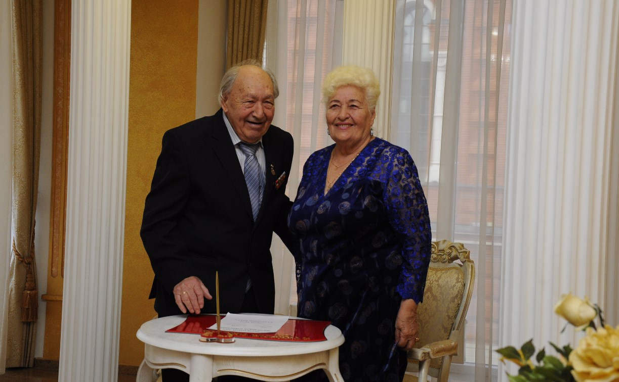 Тульская семейная пара Дубинских отметила 65-летие совместной жизни