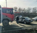 ДТП перекрыло движение по улице Рязанской