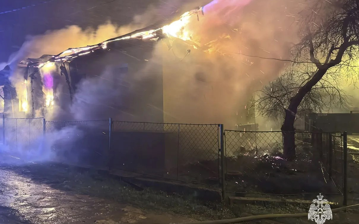 В Алексине при пожаре в доме погиб 66-летний мужчина