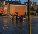 Центр Тулы ушёл под воду после бурного ливня: видео