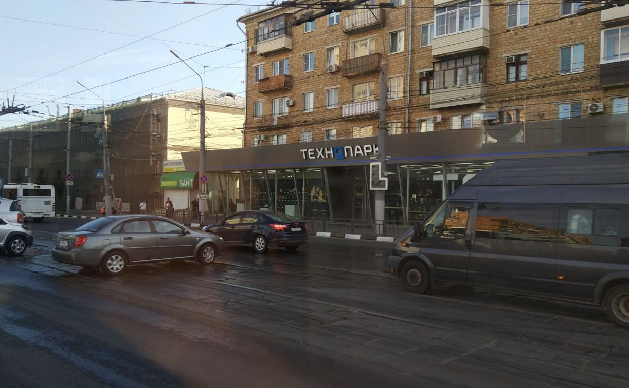 В Туле на ул. Советской не работает светофор