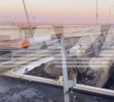После ЧП на Крымском мосту восстановили железнодорожное движение