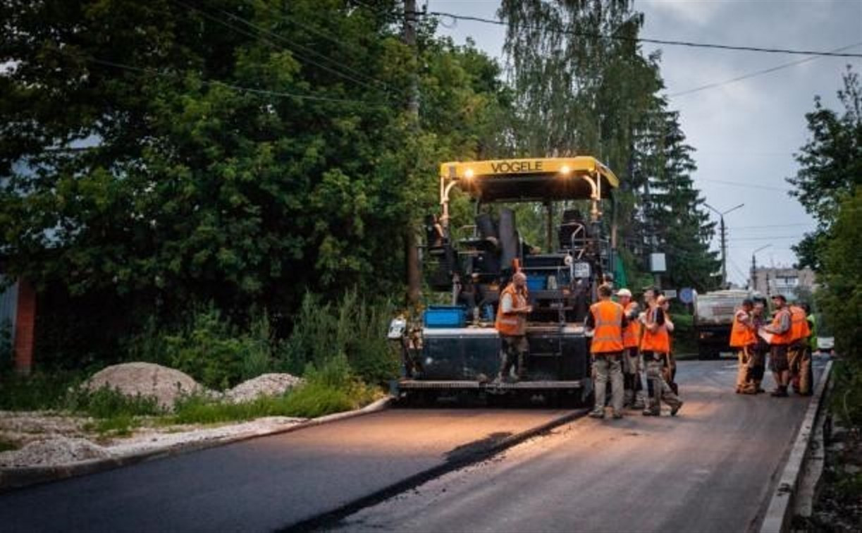 Гарантия на новые дороги в Тульской области составит четыре года