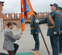 В тульском кремле Ришат Нуртдинов простился со знаменем