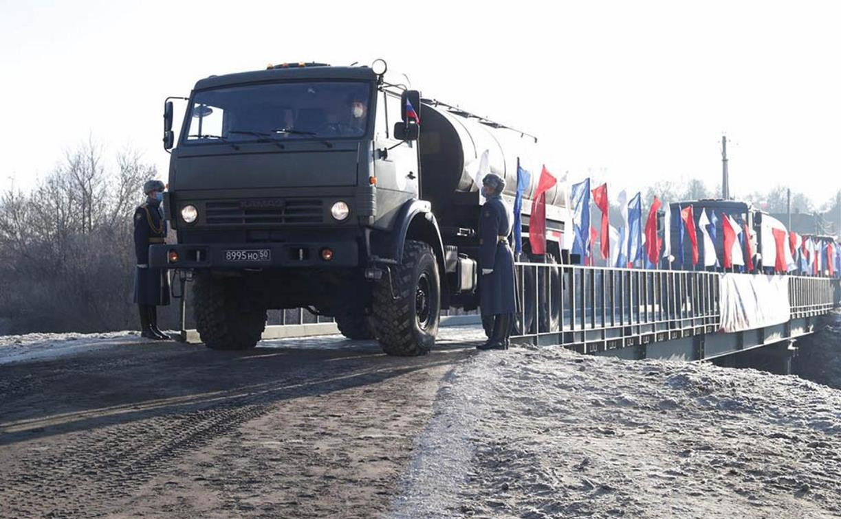 Минобороны России построило еще 5 мостов в Тульской области