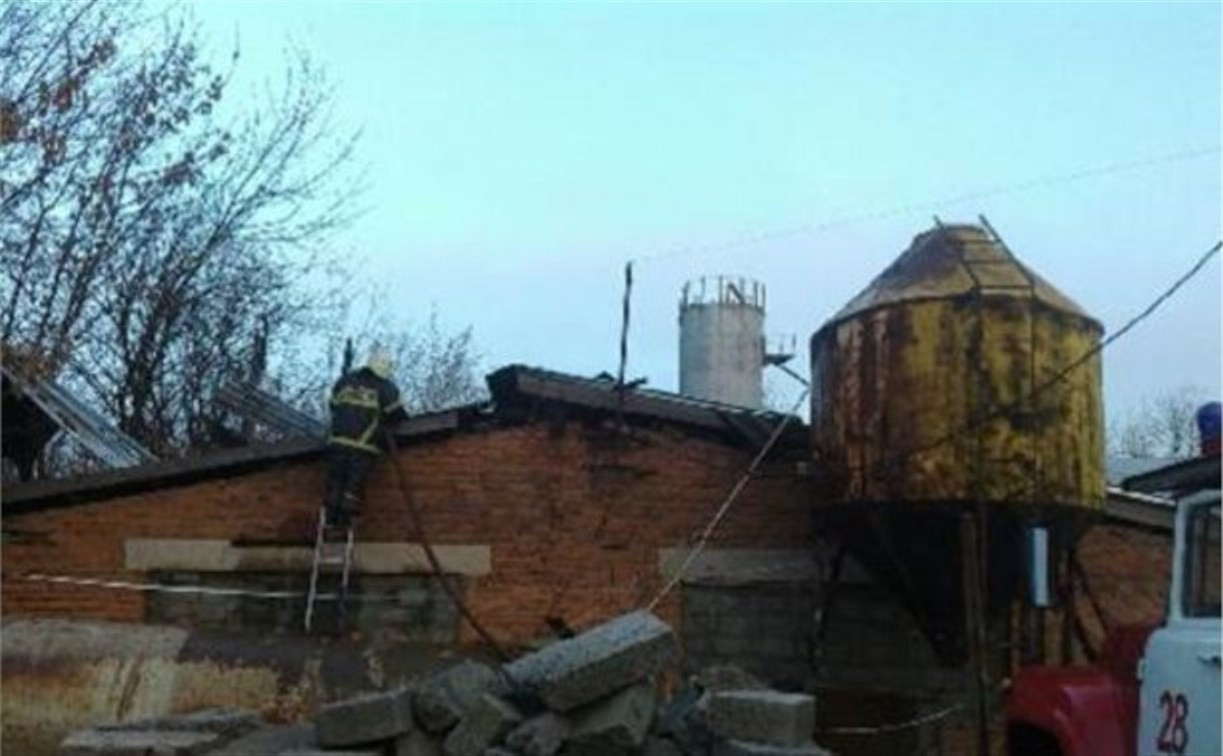 Из-за взрыва газа в Алексине пострадал человек