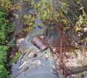 Мусорный «затор» на Воронке: реку расчистят в течение двух недель