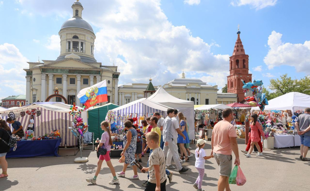 В Тульской области прошла Епифанская ярмарка «На Дону стоим! Дон славим!»
