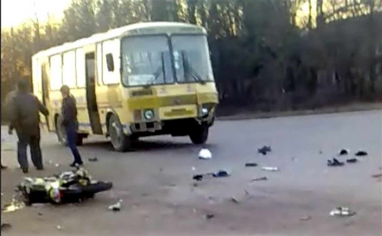В Кимовске осудили водителя автобуса, сбившего насмерть скутериста