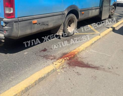 В Туле пенсионерка упала при выходе из автобуса на проспекте Ленина