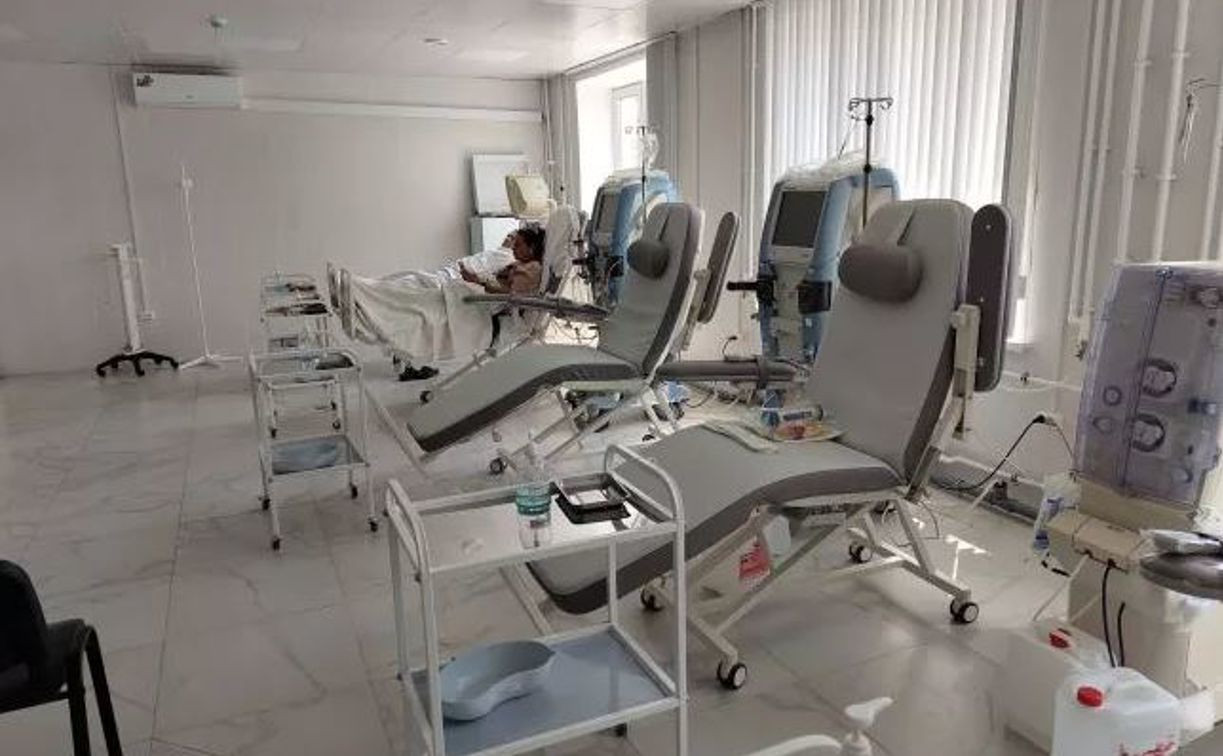 В ефремовской больнице появились новые кресла для гемодиализа