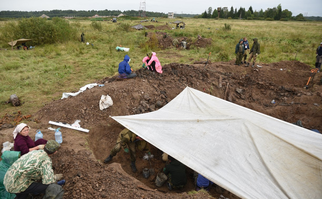 Тульские поисковики обнаружили останки 190 советских солдат