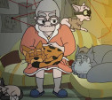 На канале 2х2 вышел мультсериал с тульским колоритом про говорящих котов и бабу Машу