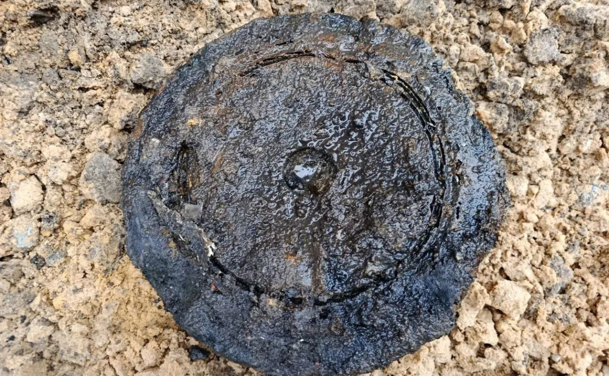 Найденную на стройке в Туле мину изъяли и уничтожат 18 ноября