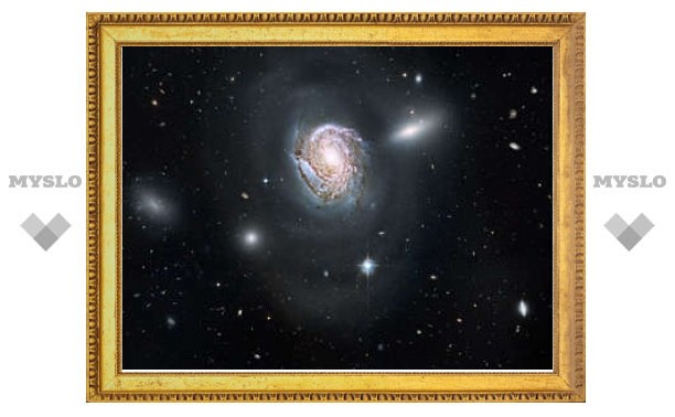 "Хаббл" сфотографировал в Волосах Вероники галактику анфас