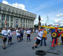 На площади Ленина начался чемпионат по силовому экстриму «Сила Тулы»