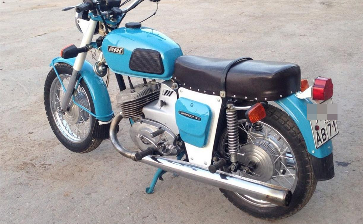 В Воловском районе студент техникума украл мотоцикл