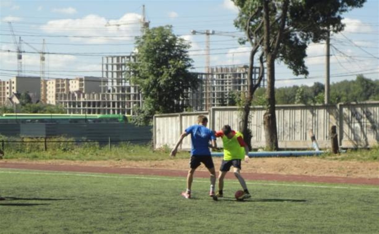Тульские полицейские сыграли в мини-футбол