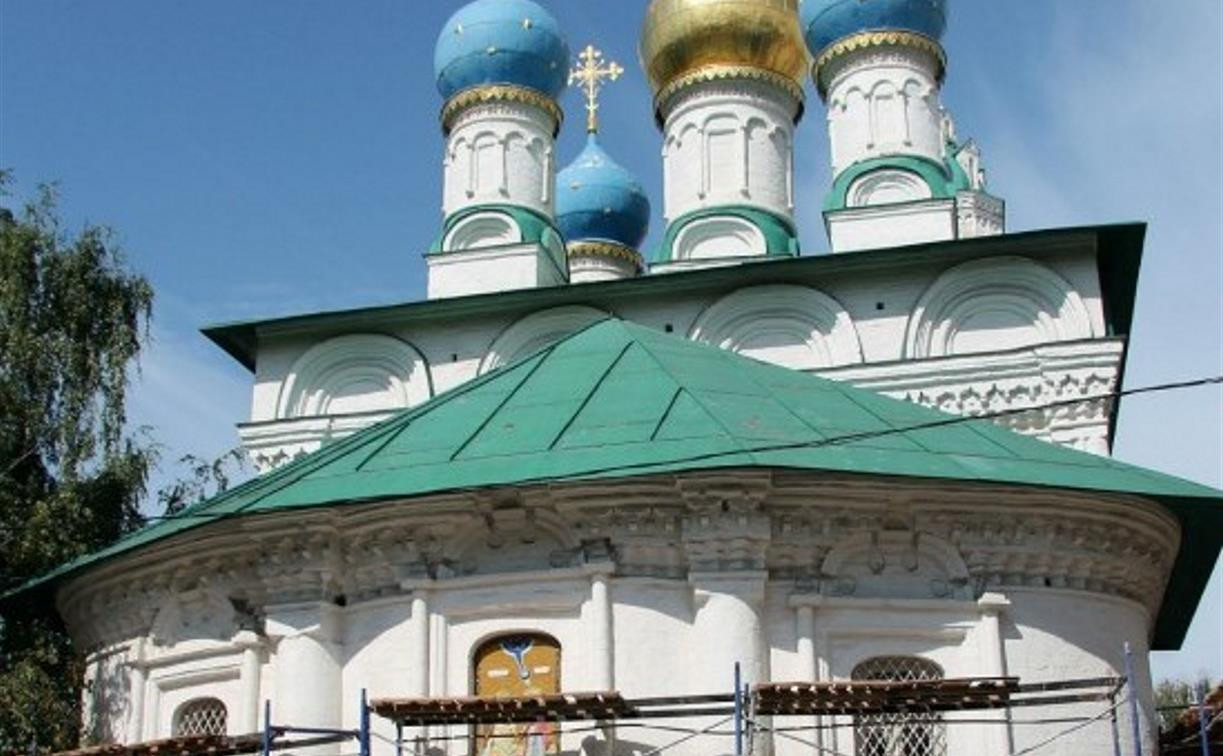 На реставрацию храма в центре Тулы выделено 75 млн рублей 