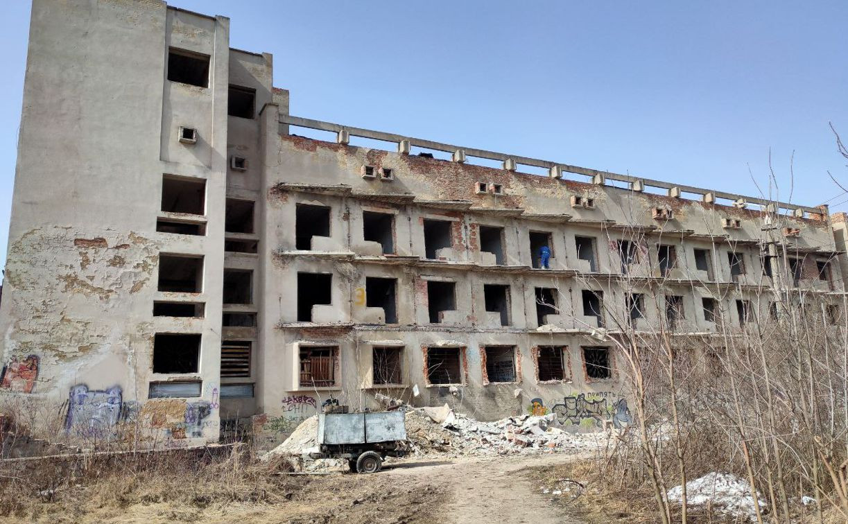 Туляки: бывший «Дом здоровья» ремонтируют с нарушением норм безопасности
