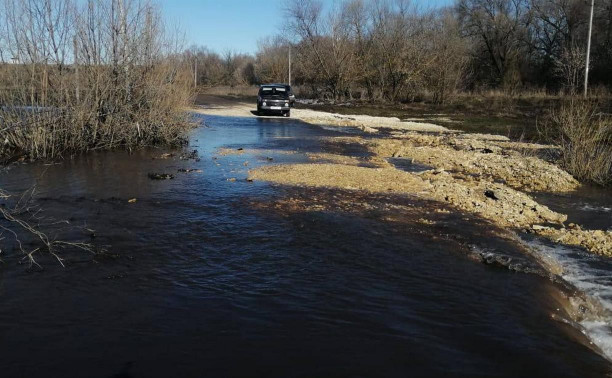 В Ефремовском районе паводок пошел на спад
