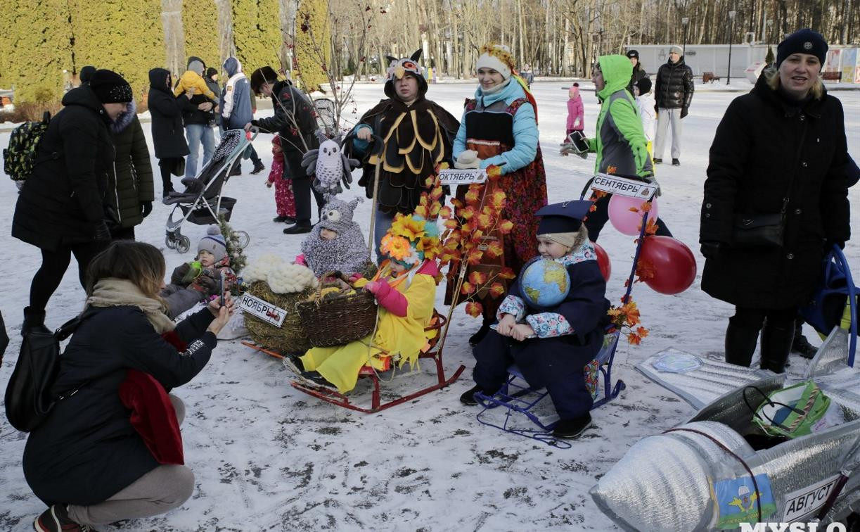 В Центральном парке Тулы пройдёт фестиваль наряженных санок