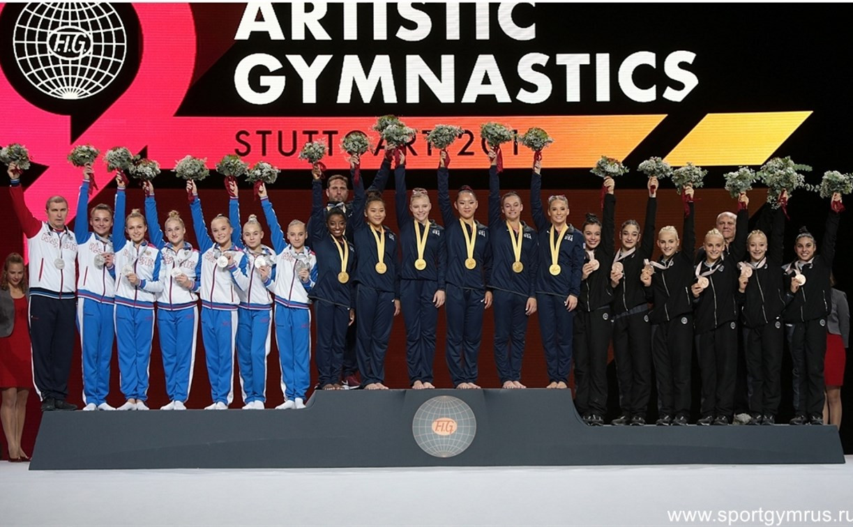 Банк ВТБ поздравляет российскую сборную по спортивной гимнастике