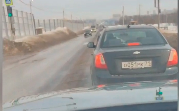 В Туле водитель нарушил ПДД в месте смертельной аварии
