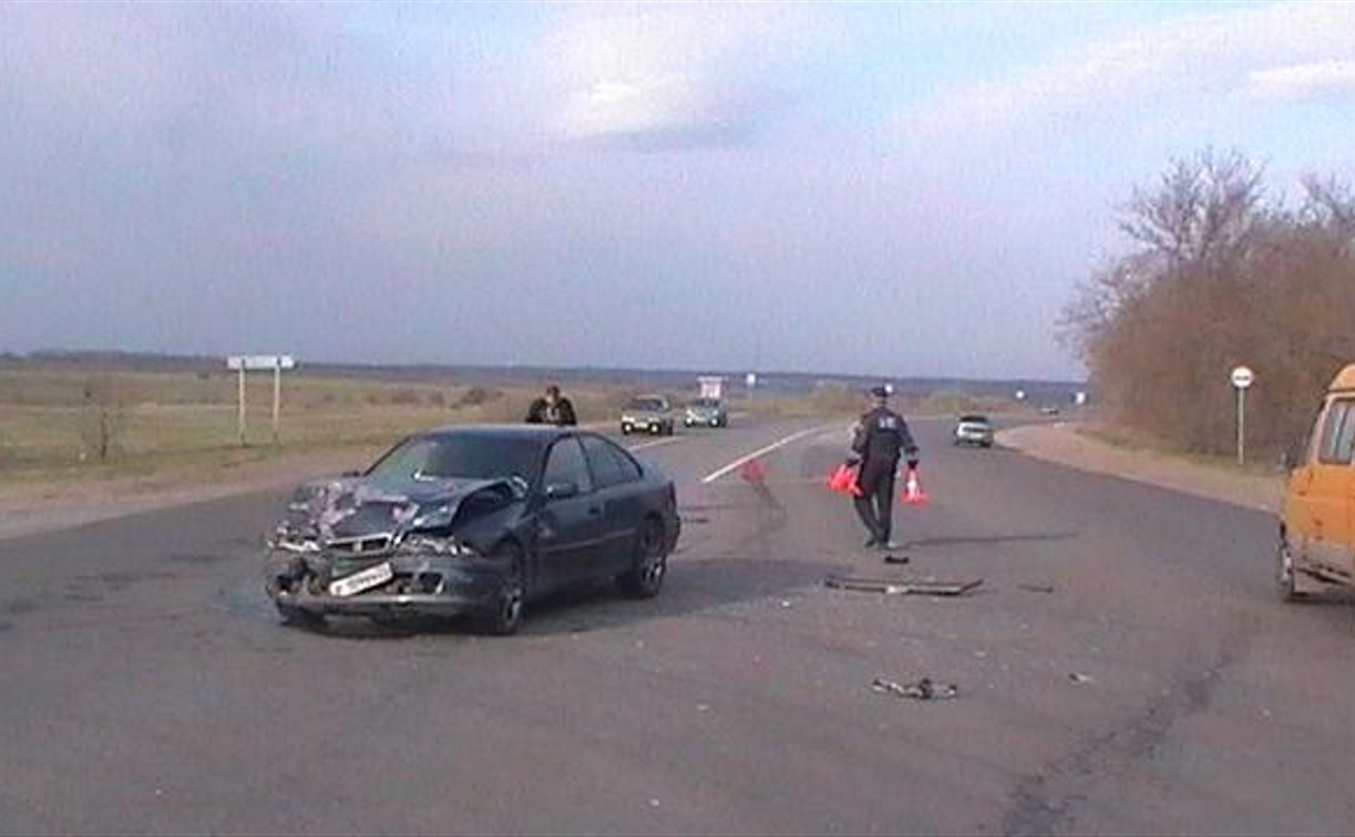 В Узловском районе в автомобильной аварии пострадал мужчина
