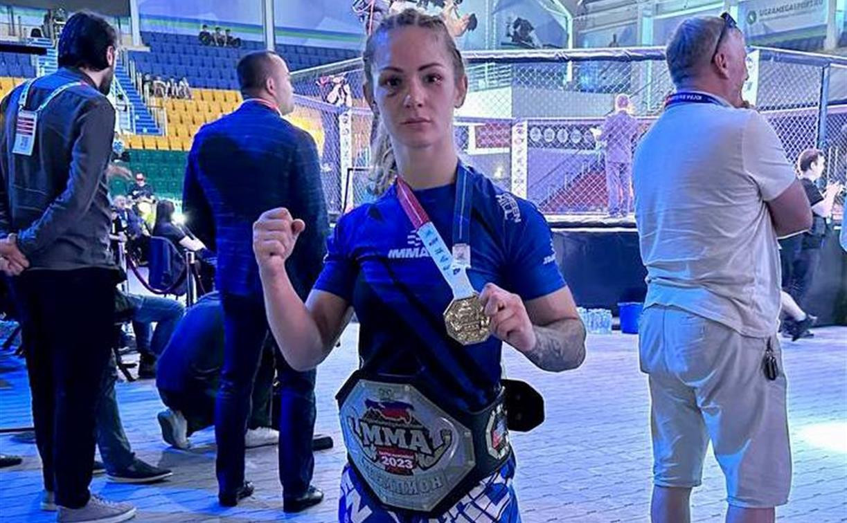Тулячка Диана Найдёнова выиграла чемпионат России по ММА