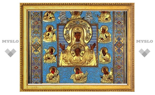 Завершилось пребывание чудотворной иконы «Знамение» Курская Коренная на исконной родине