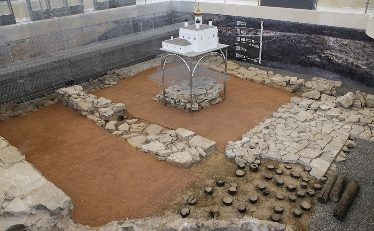 В Тульском кремле откроется археологическое окно