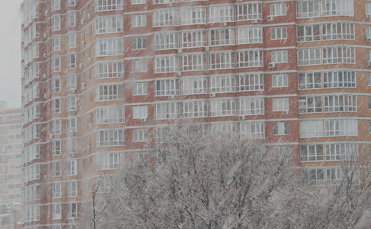 Метеопредупреждение: снегопад в Тульской области продолжится до конца дня