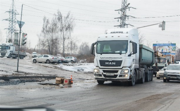 С 3 апреля большегрузам запретят въезд в Тулу