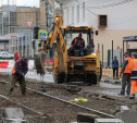 На Демидовской Плотине начался ремонт трамвайных путей