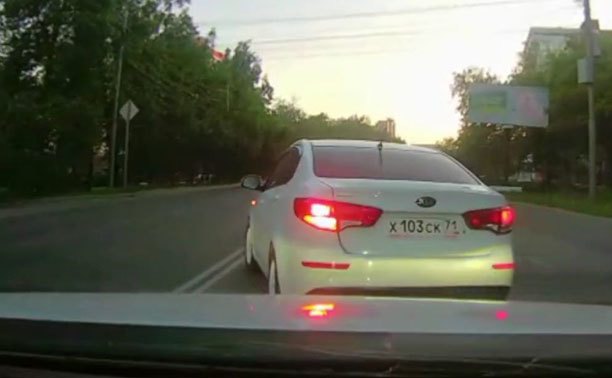 На ул. Рязанской водитель «внезапно вспомнил», что ему налево