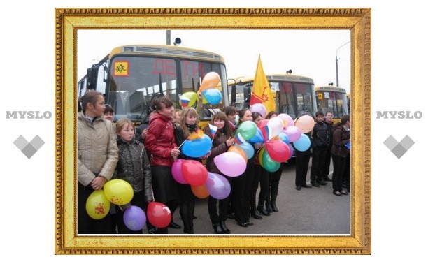 В Воловском районе развивают школьный транспорт