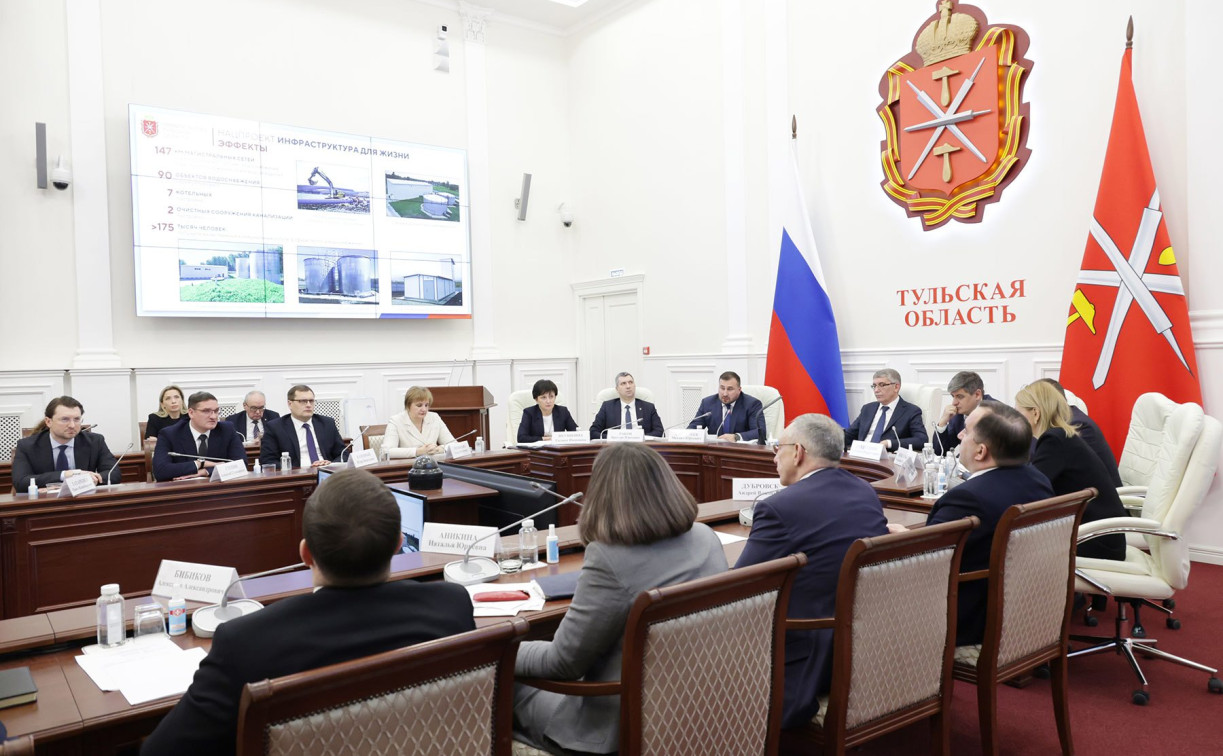 В тульском правительстве подвели итоги реализации нацпроектов за 2025 год