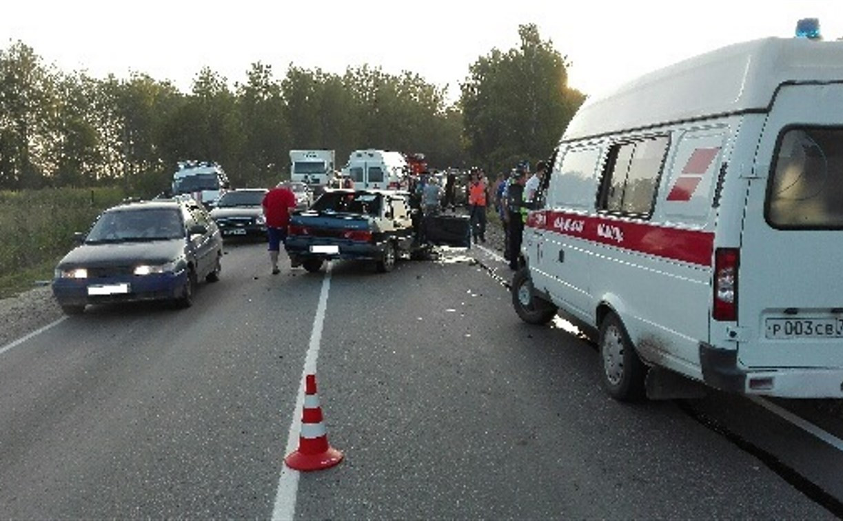 В аварии на автодороге «Тула-Белев» пострадали три человека