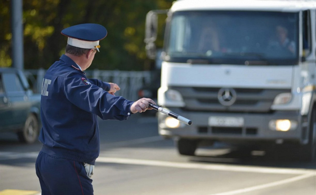 В Тульской области оштрафованы более 350 водителей грузовиков