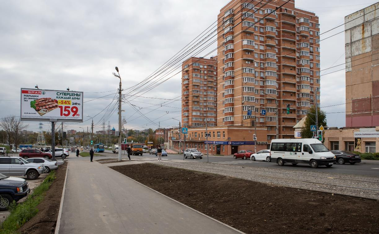 В Туле прошла приемка отремонтированной улицы Металлургов 