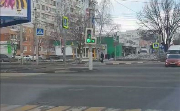 Светофор на ул. Кирова в Туле «подлечили»