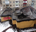Пожарные два часа тушили торговый центр в Болохово