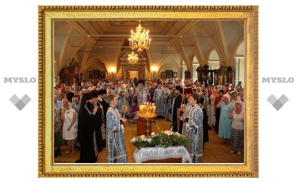 Престольный праздник в Новодевичьем монастыре