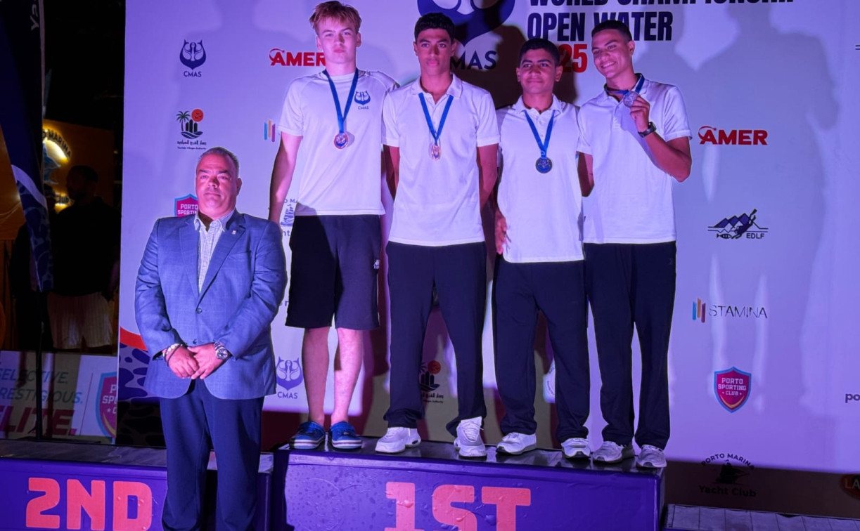 Тульский пловец завоевал серебро на первенстве мира по подводному спорту в Египте