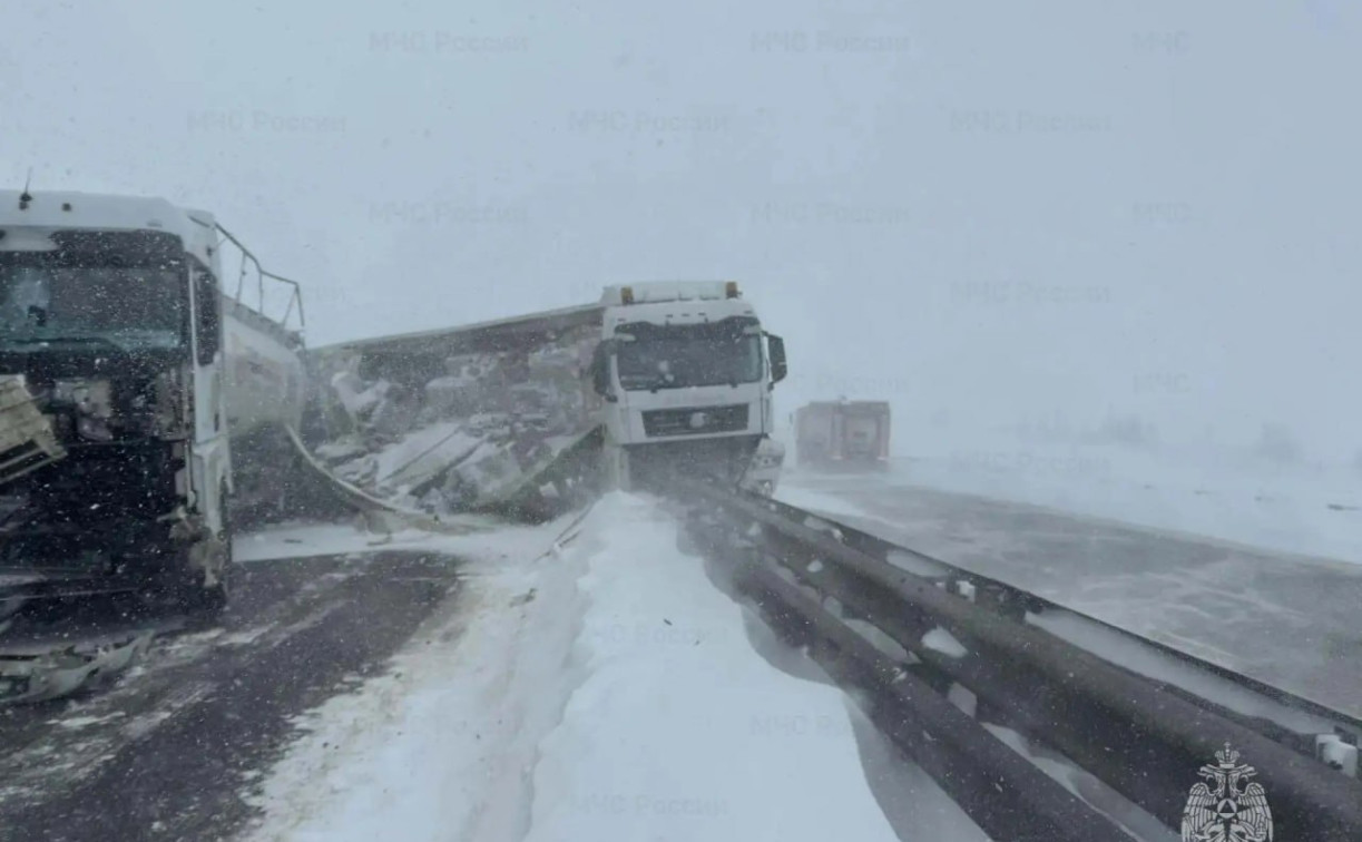 Из-за ДТП в Тульской области перекрыта трасса М-4