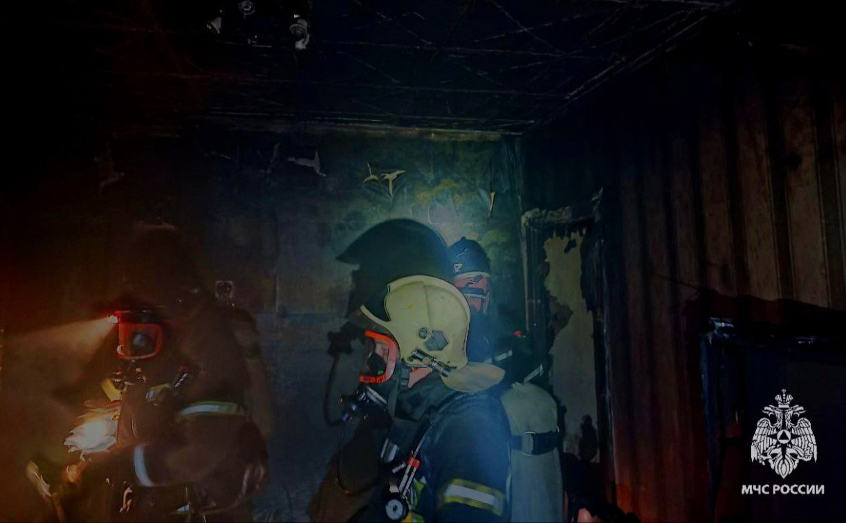 В Тульской области на пожарах погибли двое мужчин